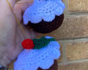 Christmas pudding tree decoration