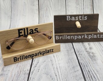 Dein "Brillenparkplatz, personalisiert