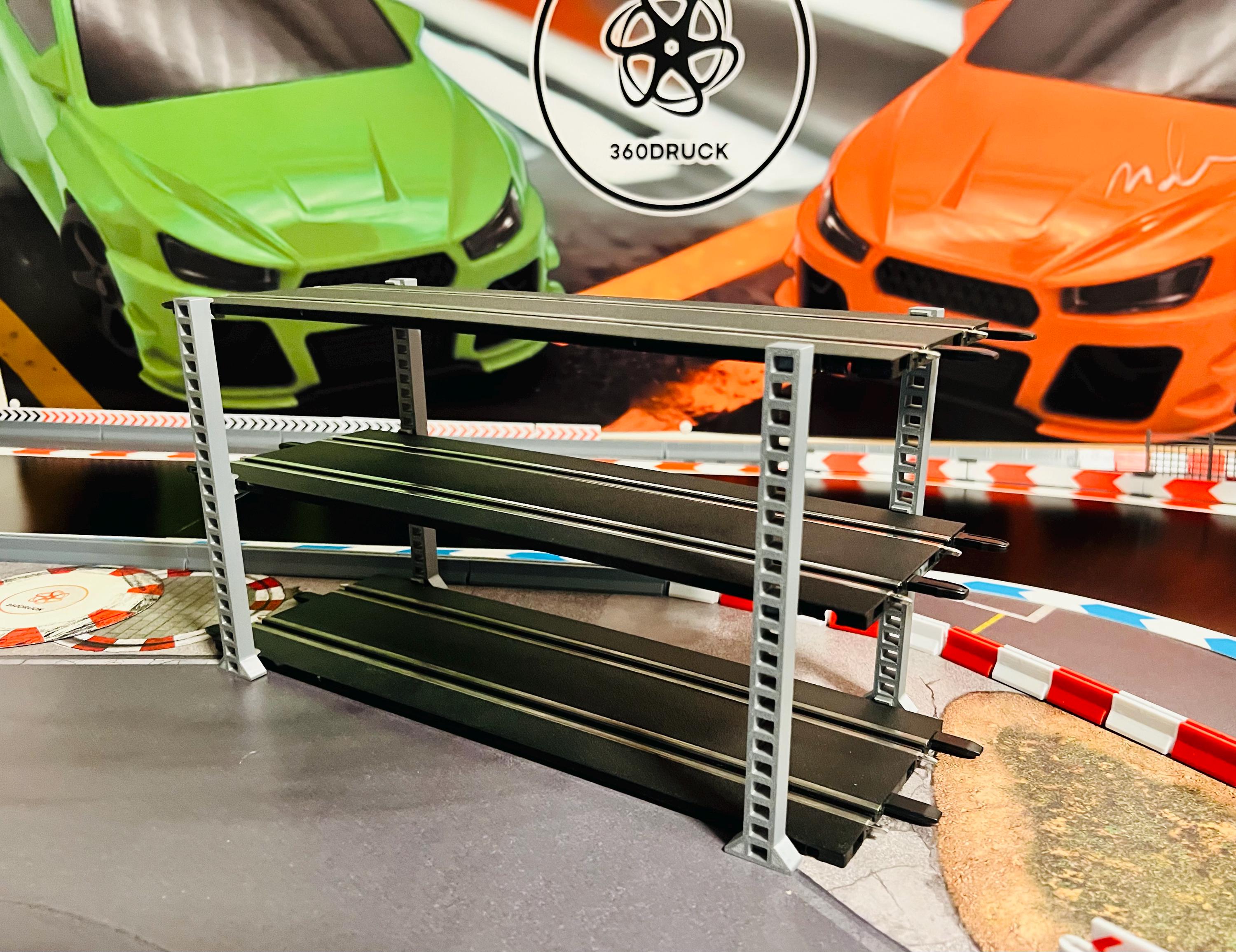 Pfeiler Stützen Brücke kompatibel mit Carrera GO 1:43 by 360Druck