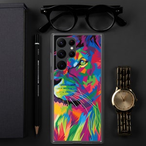 Lion Print Samsung Case