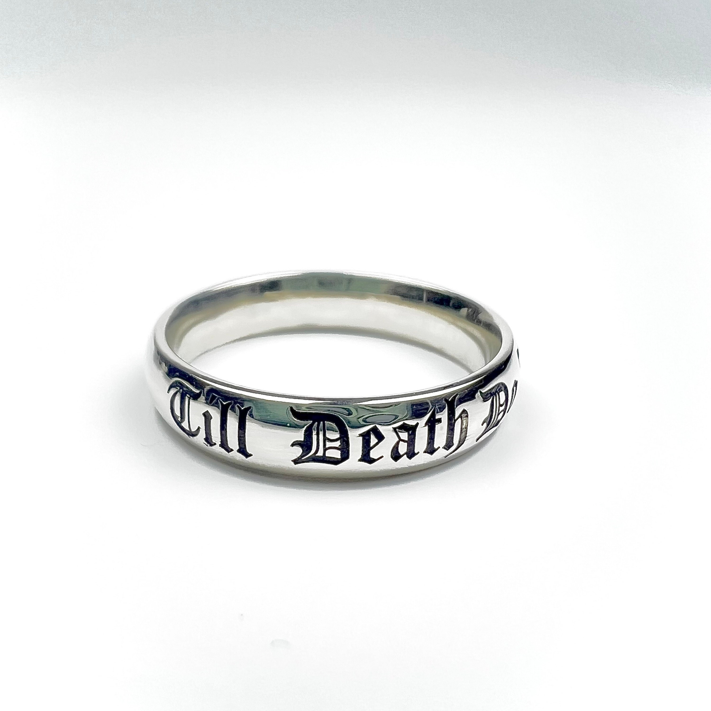 Personalized Engraved Ring Band in 925 Silvercustom Engraved - Etsy