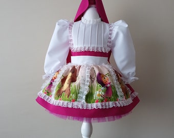 Girl birthday party, prom costume