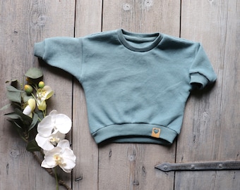 Lüddjen - Sweater / sweater made of waffle knit for babies and toddlers