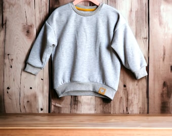 Lüddjen - Sweater / Pullover aus Waffelstrick für Babies und Kleinkinder