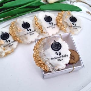 Custom Epoxy Magnet Box: Islamic Favors, Ayatul Kursi Design