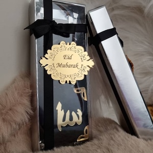 Mini coffret cadeau coran tasbih : mariage islamique et hajj oumra cadeaux du ramadan