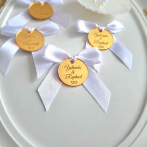 Etiqueta de espejo de acrílico dorado, etiqueta con nombre para boda, etiqueta de agradecimiento, etiqueta para guardar la fecha, ficha de recepción, etiqueta de lujo, etiqueta de compromiso, etiqueta de boda
