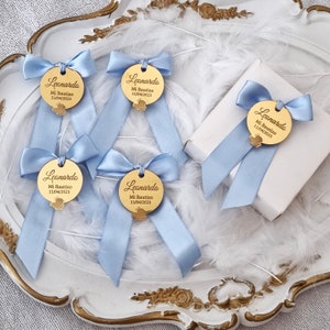 Etiqueta de espejo acrílico con ángel, etiquetas de bautizo personalizadas, etiqueta con nombre personalizada, etiquetas de Mi Bautizo, etiquetas de recuerdo de bautizo, etiquetas de regalo, etiqueta de bautizo personalizada