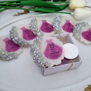 Custom Epoxy Magnet Box, Sweet 16 Favors, Mis 15 Favors, Baby Shower Favors, Baptism Favors,  Engagement Favors, Wedding Party Favors