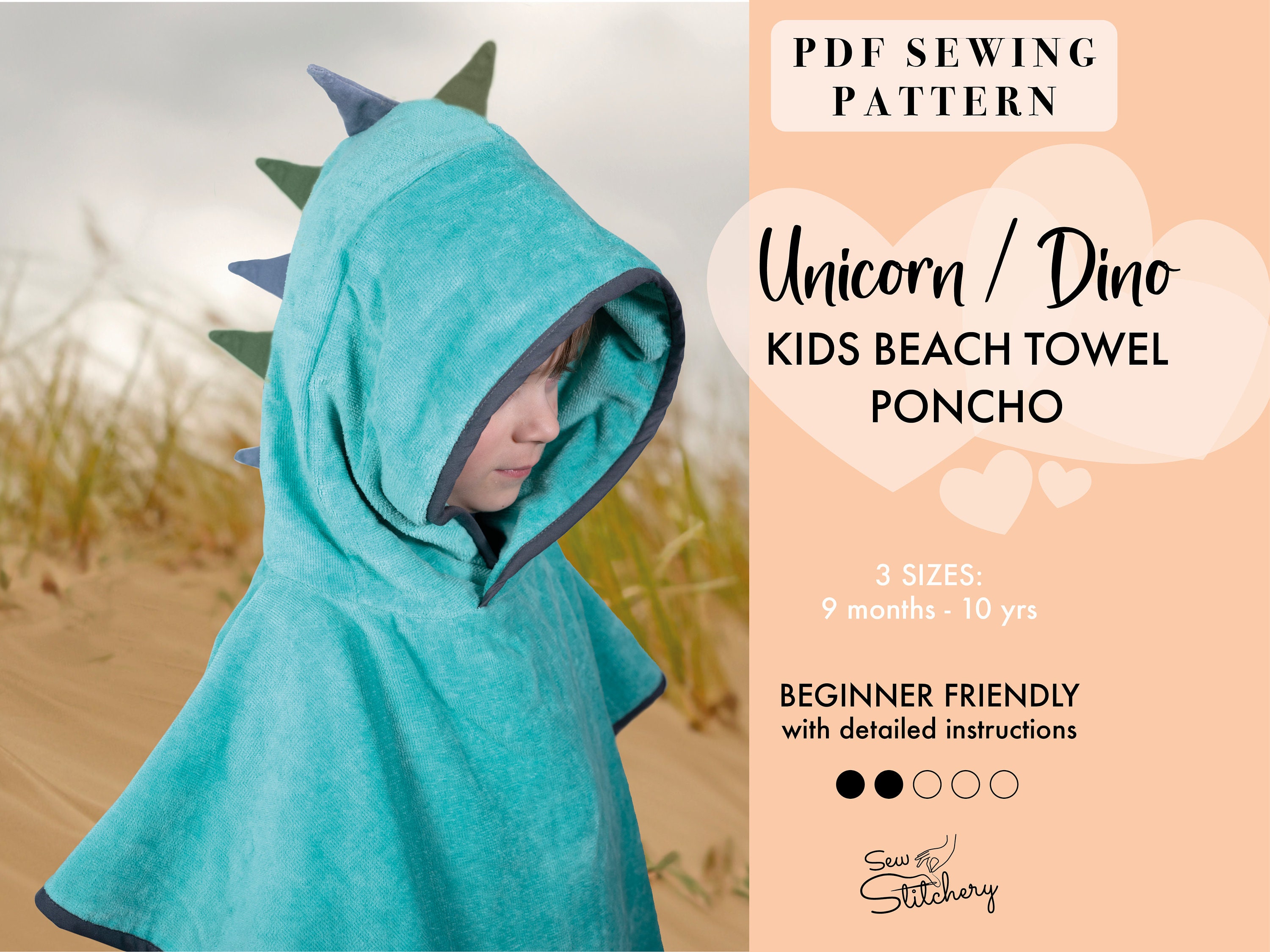 Baby Hooded Beach Towel Baby Girl Hooded Beach Towel Floral Swim