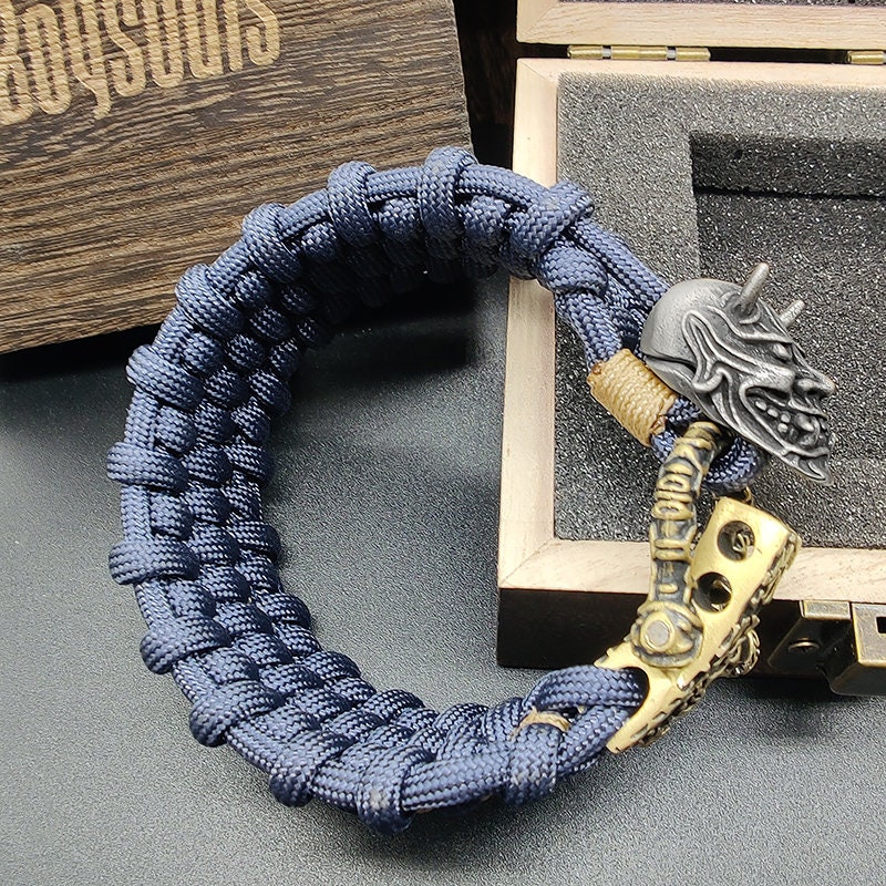 The Oni Paracord Bracelet Men's Paracord Bracelet Etsy