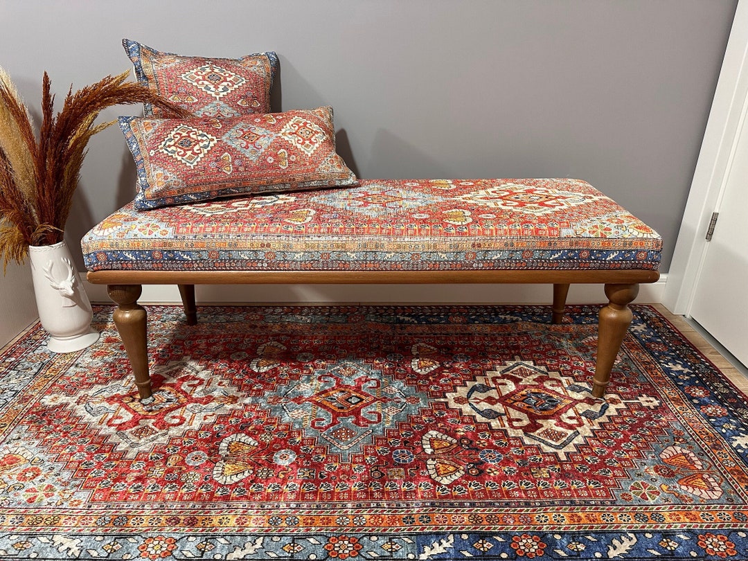 Wooden Turkish Bench Dining Bench Handmade Furniture Living - Etsy