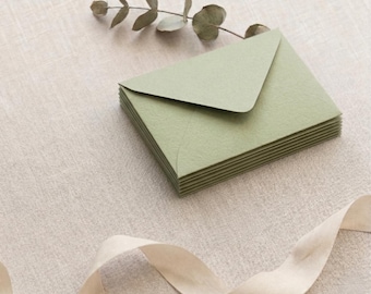 Mini sobres texturizados / 7 x 10 cm / Apertura vertical u horizontal / Papelería colorida para tarjetas e invitaciones