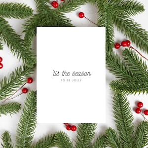 C'est la saison pour être joyeux Cartes postales | Des cartes pour Noël 2024