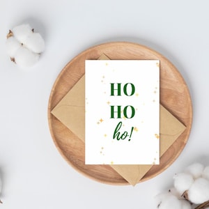 CARTES DE NOL 2024 | Carte Ho Ho Ho