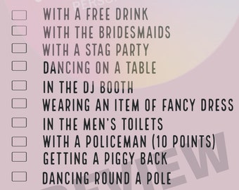 Hen Party Selfie Challenge - Etsy
