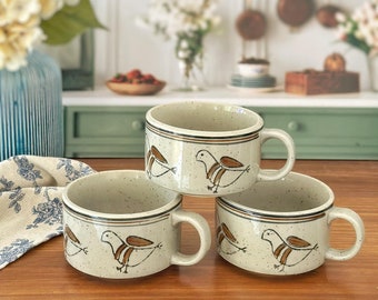 Large stoneware mugs