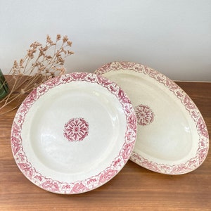 Set of Terre de Fer serving dishes
