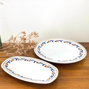 Moulin des Loups dish and serving bowl set