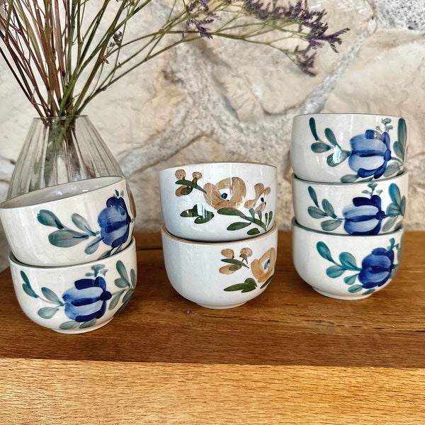 Tasses chinoises en grès