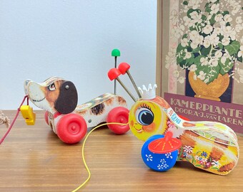 Fisher Price Vintage Pull-Along Bee
