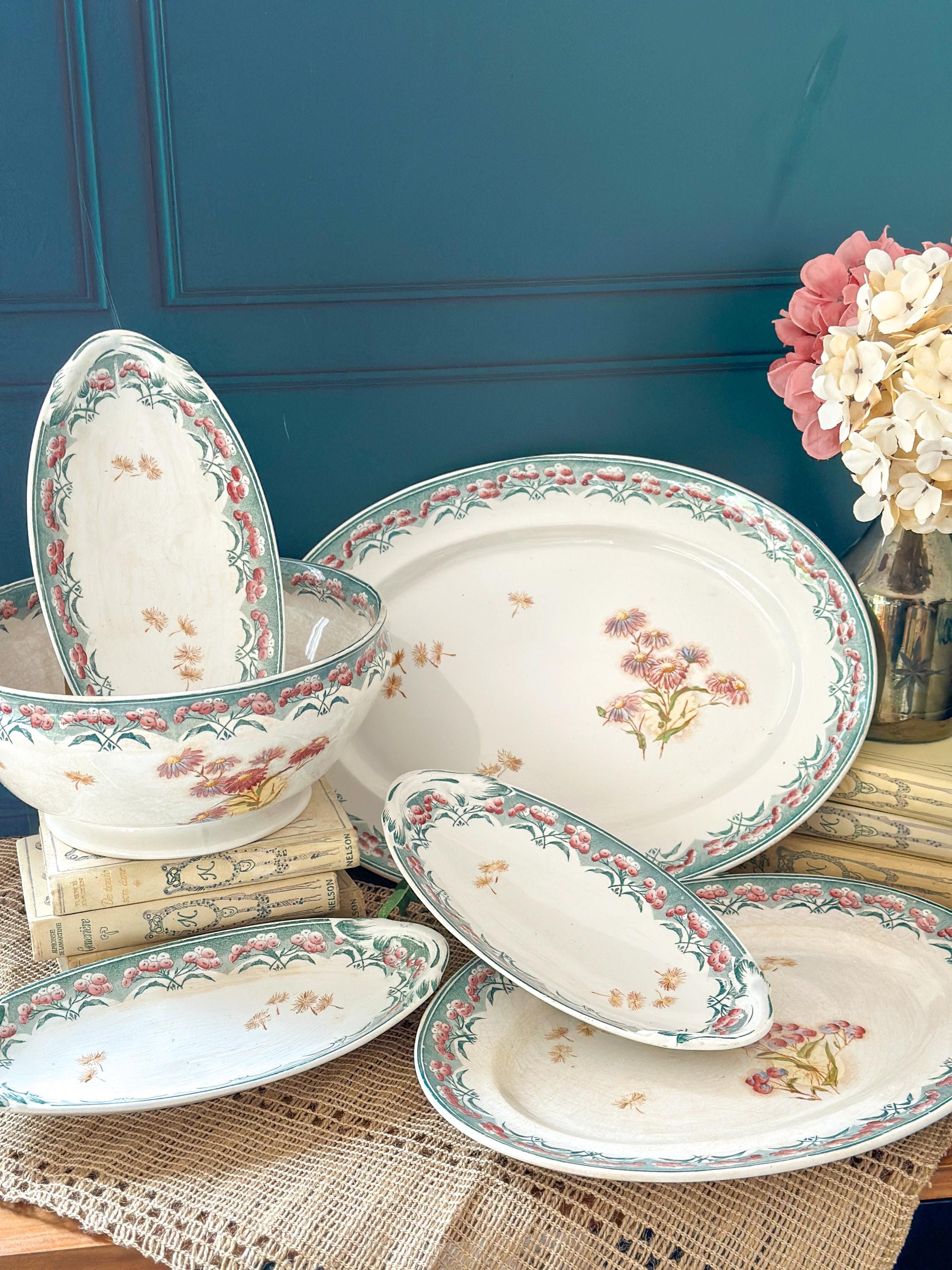 Creil soup plate - Etsy 日本