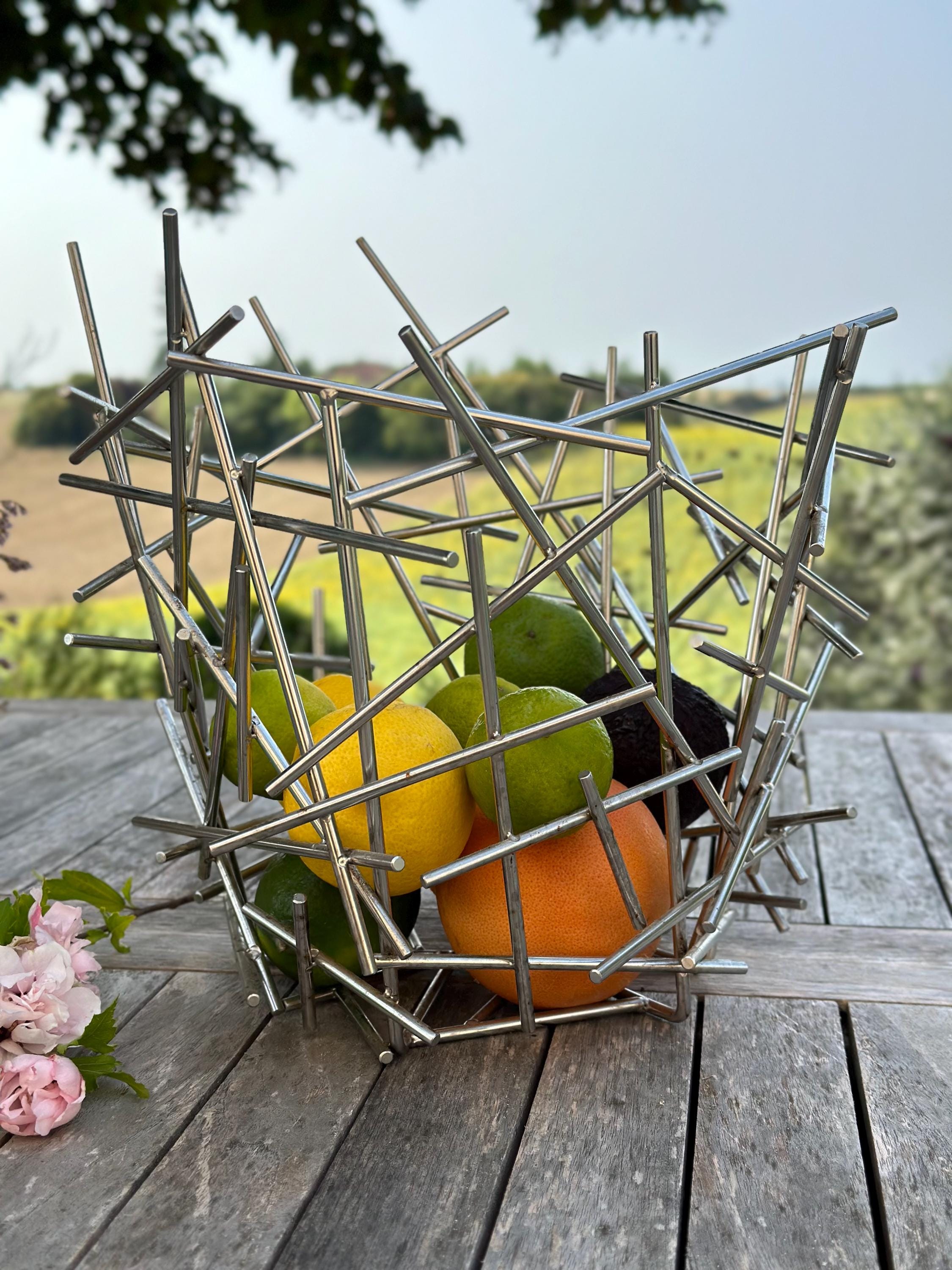 Alessi / Blow up fruit basket☆フルーツバスケット Blow up: Basket by Fratelli Campana | Alessi