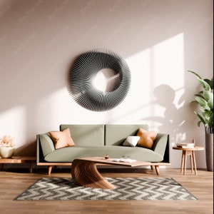 Sun Dance Parametric Wall Decor Cut Nested Files CNC and Laser Art Decor Radial Wooden CNC Wall Decor Art  svg dxf eps / CNC files|#48|
