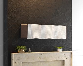 Escultura de ondas cinéticas Autómatas láser Archivos cortados por láser y CNC Arte Ilusión Decoración Arte / SVG, DXF, AI, eps, pdf