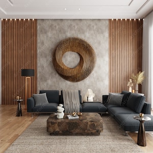 Arboreal Rings Parametric Wall Decor Cut Files CNC and Laser Art Decor Radial Wooden CNC Wall Wooden Decor Wall svg dxf eps / CNC files|#39|