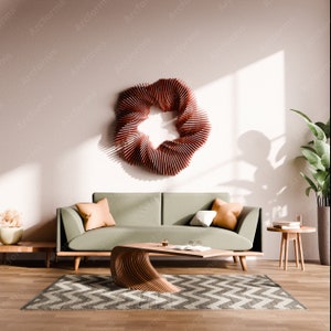 Starfish Parametric Wall Decor Cut Files CNC and Laser Art Decor Radial Wooden CNC Wall Wooden Decor Art Wall svg dxf eps / CNC files|#42|