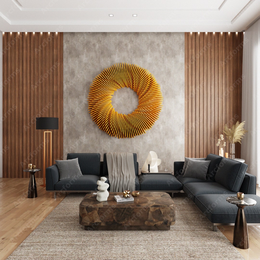 Blossom Parametric Wall Decor Cut Files CNC and Laser Art Decor Radial ...