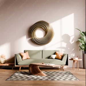 Harvest Bloom Parametric Wall Decor Cut Nested Files CNC and Laser Art Decor Radial Wooden CNC Wall Decor Art  svg dxf eps / CNC files|#46|