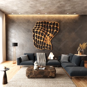 Muurkunst houten bijenkorf organische plank muur decor gesneden bestanden CNC kunst decor plank CNC muur decor kunst |#71|