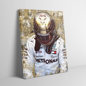 Lewis Hamilton 2018 F1 limited edition canvas / print / artwork