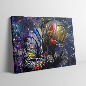 Sebastian Vettel 2013 F1 limited edition canvas / print / artwork