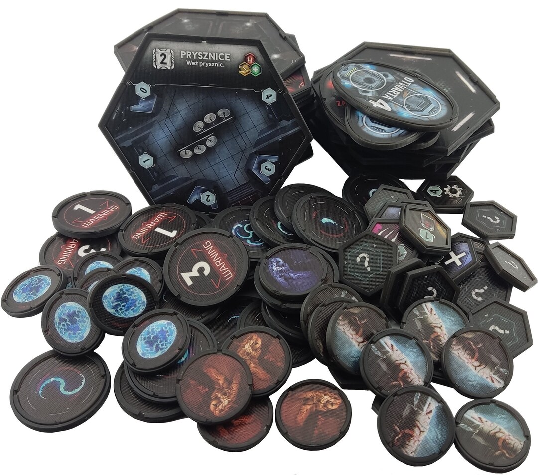 Nemesis 3d Upgrade Sleeves and Protectors for Game Tokens and Board