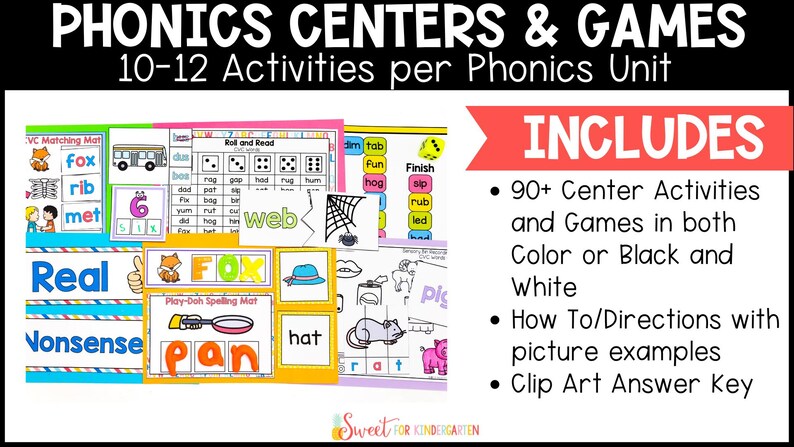 Complete First Grade Phonics Curriculum | Lessons Activities Worksheets ...