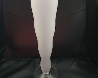 Sandra Rich Glass Vasen Matte White