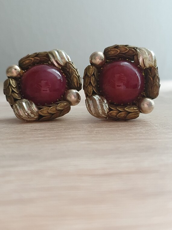 Plaqué or Boutons de manchettes de style ancien - 89 en Plaqué or Boutons de manchettes de style ancien - 89 en