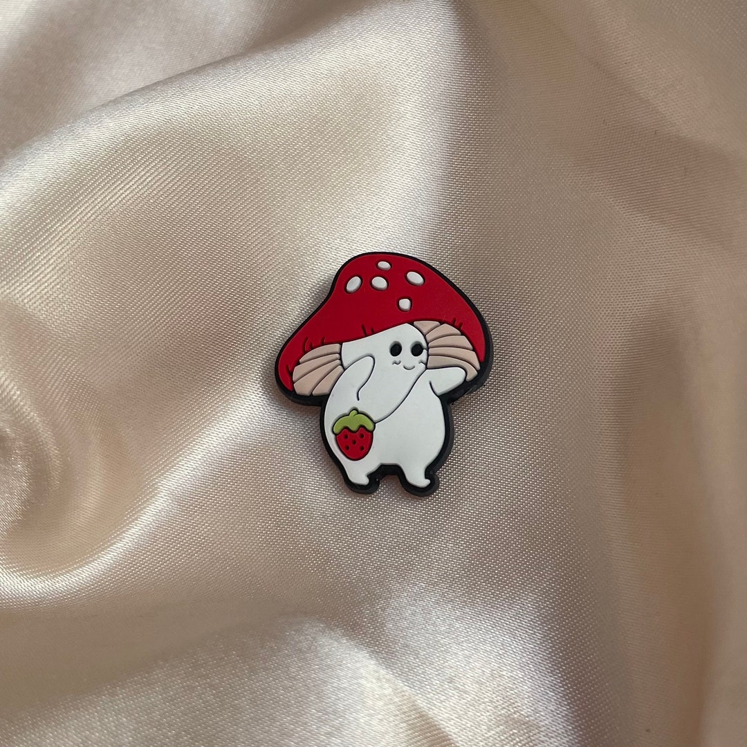 Strawberry Cartoon Mushroom Croc Jibbitz Charm X 1 Etsy