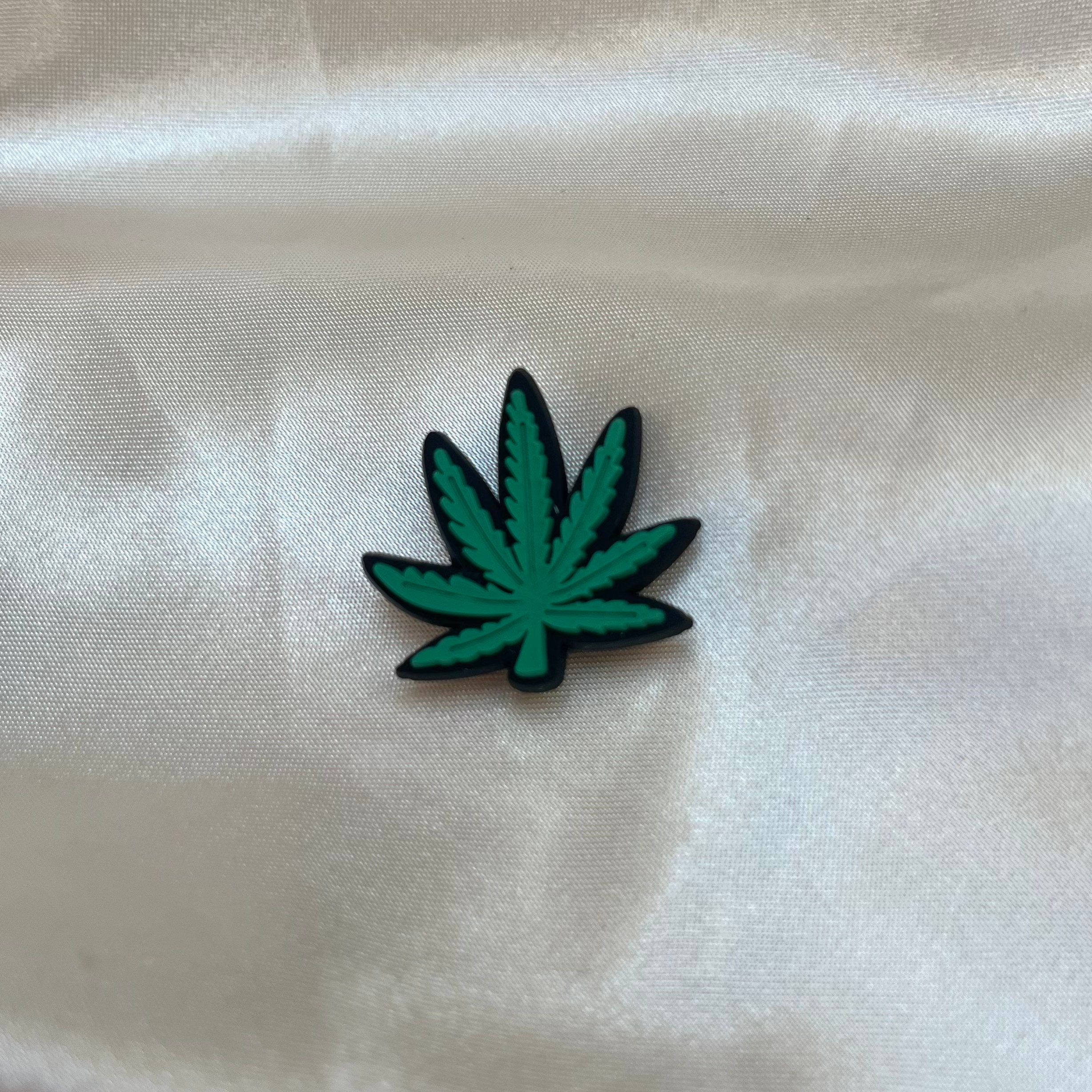 Stoner Leaf Croc Jibbitz Charm X 1 Etsy UK