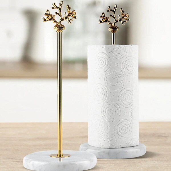 Marble Towel Holder Etsy