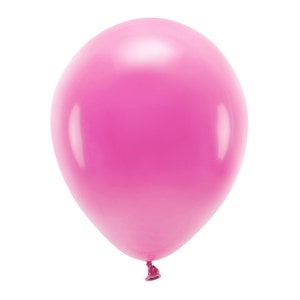 Fuchsia, Pastel Eco Balloons 30cm