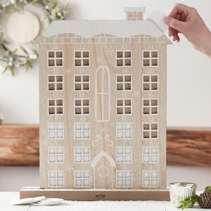 Reusable Wooden Advent Calendar