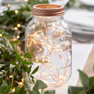 Rose Gold LED String Lights