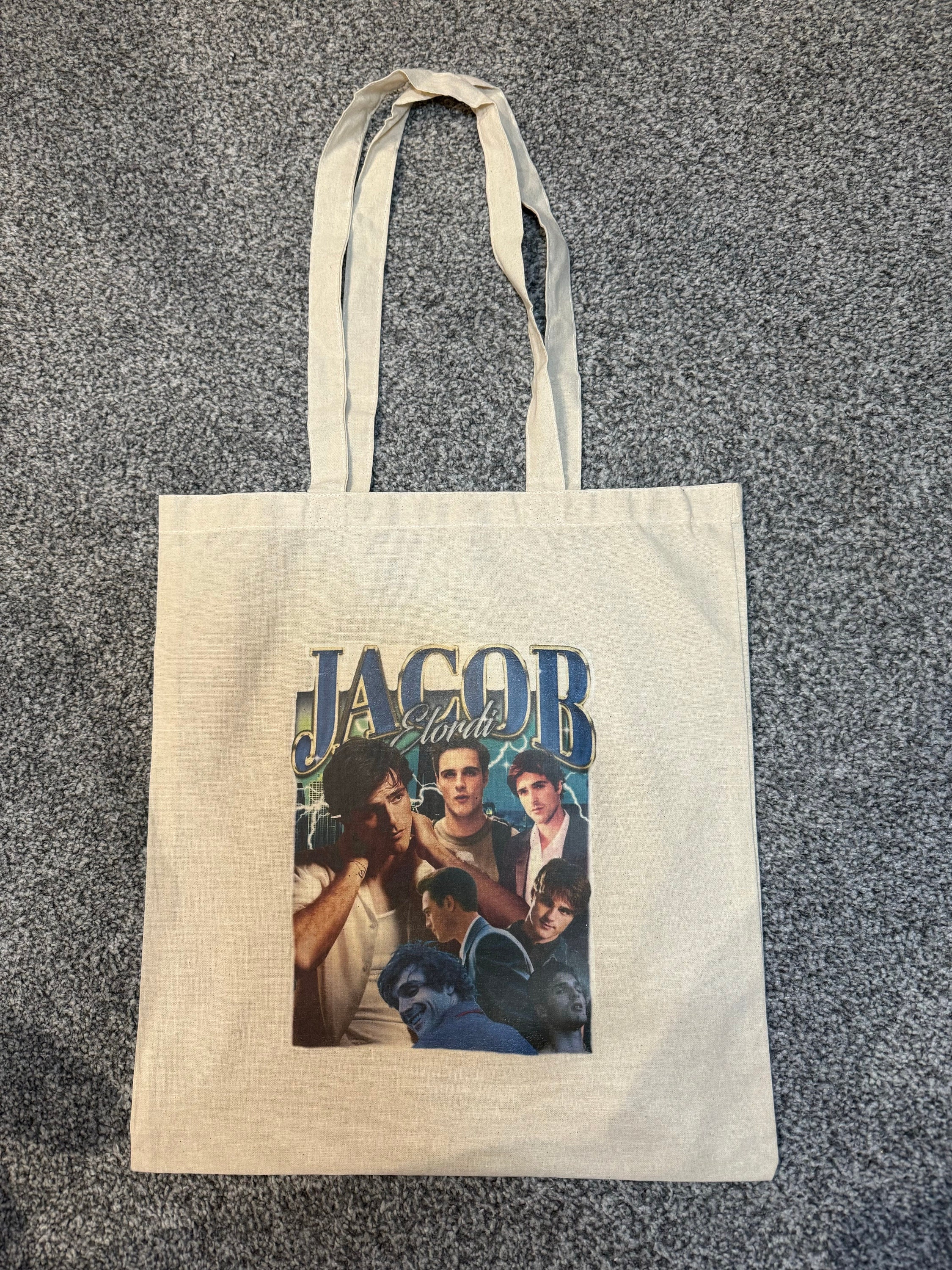 Jacob Elordi Tote Bag Cotton Tote Bag Graphic Design Bag