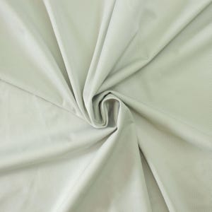 Solid Colours Waterproof Polyurethane Laminate PUL Fabric - Food Safe & CPSIA, White, Red, Pink, Blue, Purple, Green, Yellow, Black, Grey Light Grey