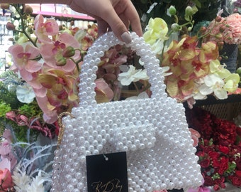 Tenderness, beaded bag, beautiful handbag