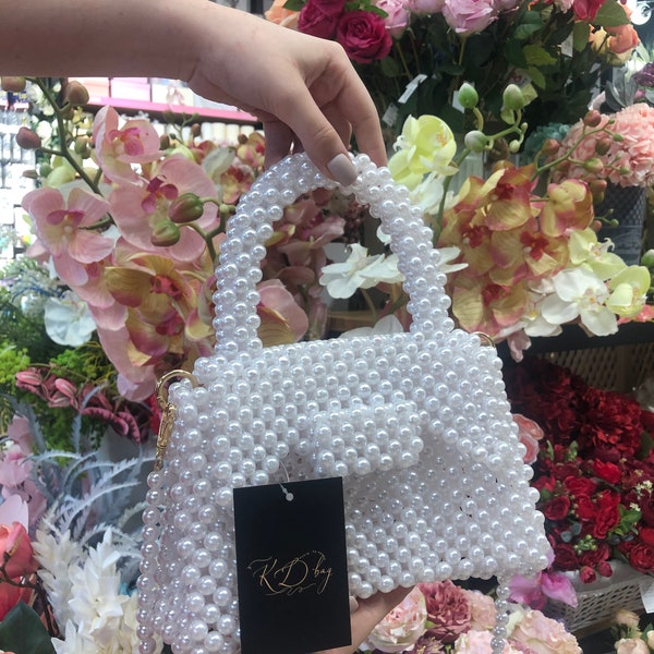 Tenderness, beaded bag, beautiful handbag